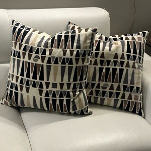 1pair cushion( 2 pieces)looks like new rarely used them ,,bought them from IKEA